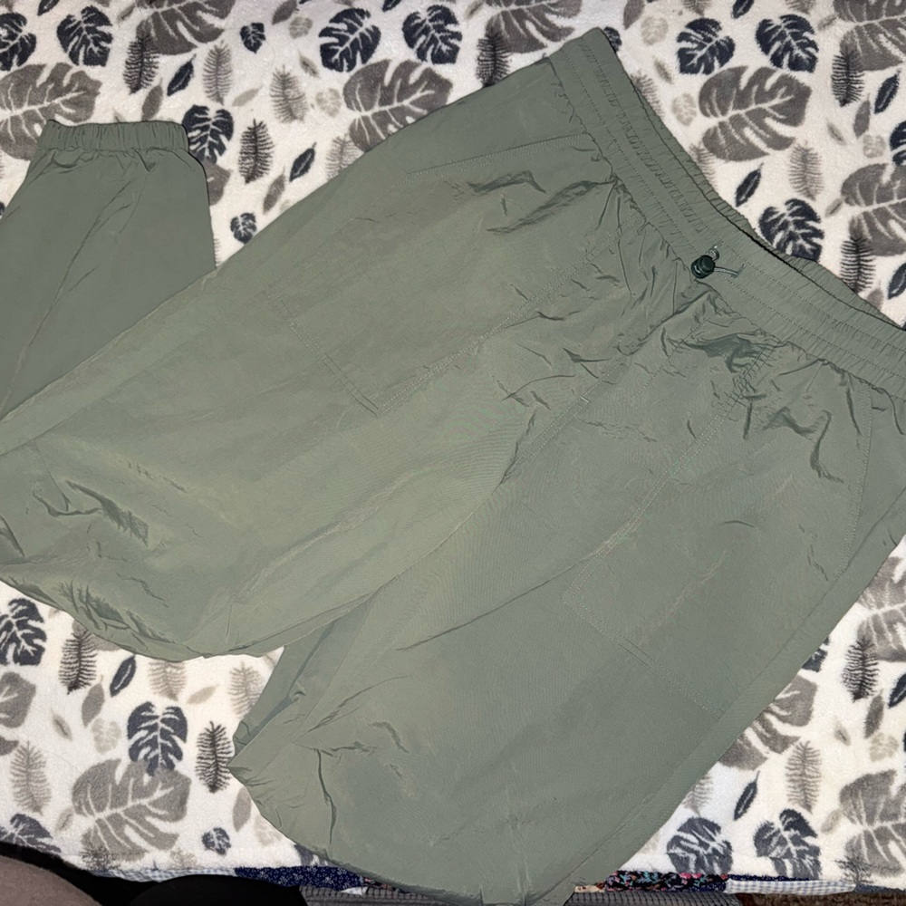 Women's Green Track Pants